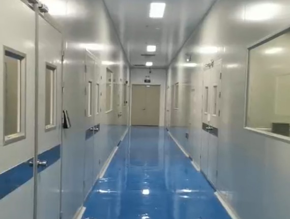 洁净车间走廊通道视频案例